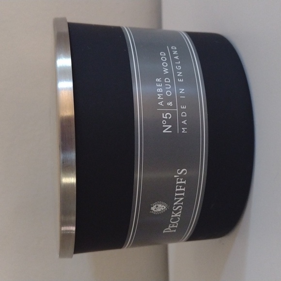 Pecksniffs Other - Pecksniffs  Amber& Oud Wood Three Wick Candle England New